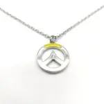 Colgante de Overwatch, color plata