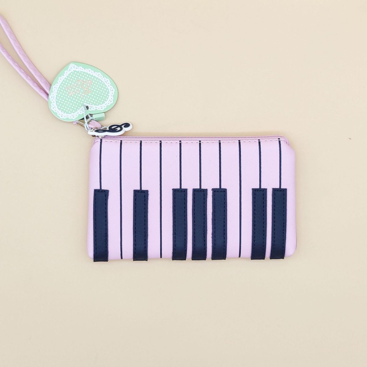 Monedero Piano Rosa - Imagen 1