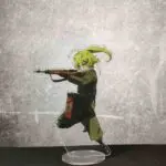 Figura Acrílica Tanya von Degurechaff Youjo Senki
