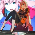 Figura Acrílica Zero Two Nine Iota Darling In The Franxx