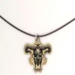 Colgante Símbolo Toros Negros Black Clover