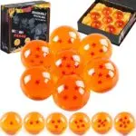 Dragon ball, set de 7 bolas de dragon, talla S