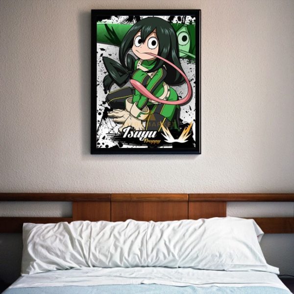 poster Tsuyu Asui de Boku no Hero Academia