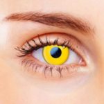 Lentillas Cosplay Amarillo Liso