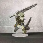 Figura Acrílica Asta Black Clover