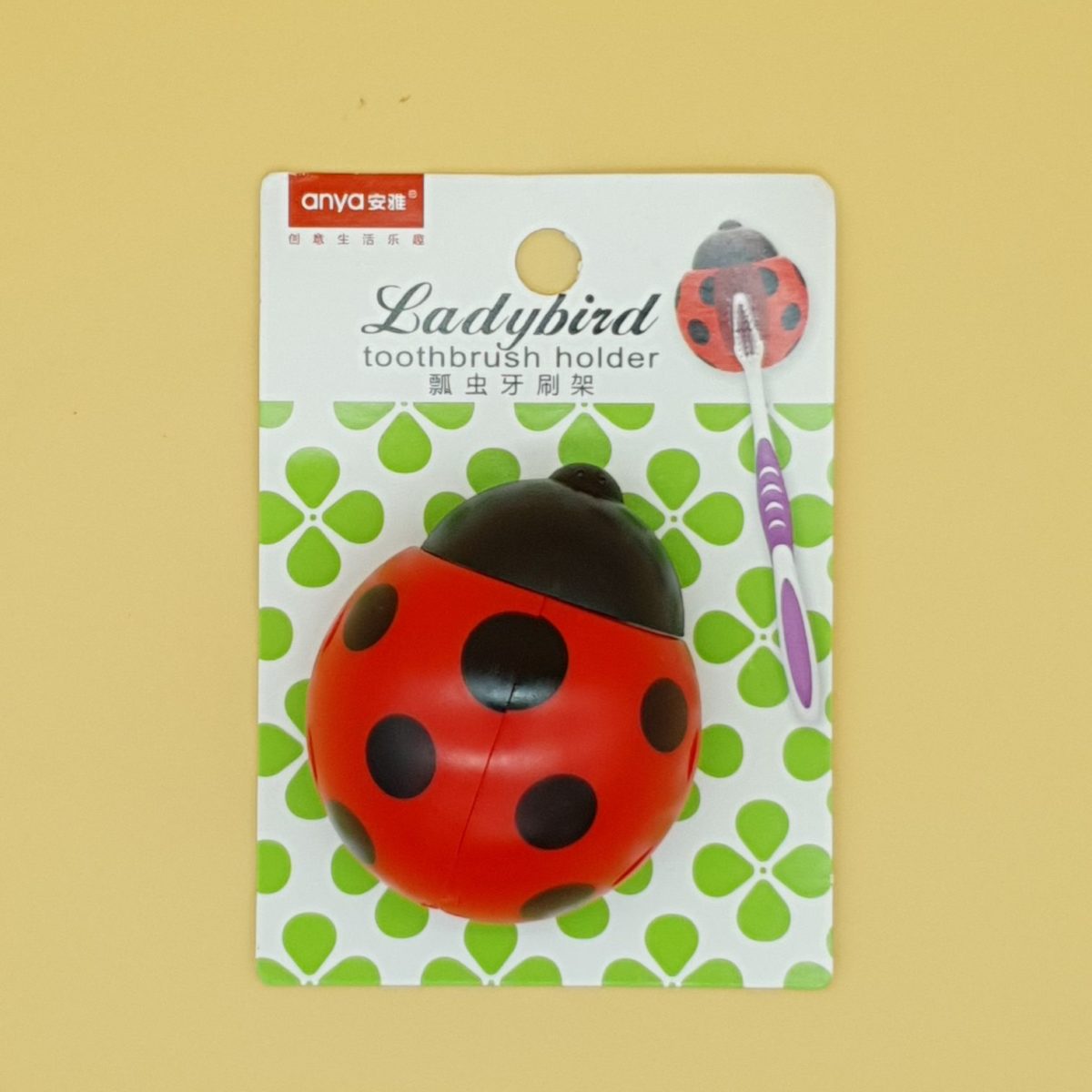 Porta Cepillos Mariquita - Imagen 1