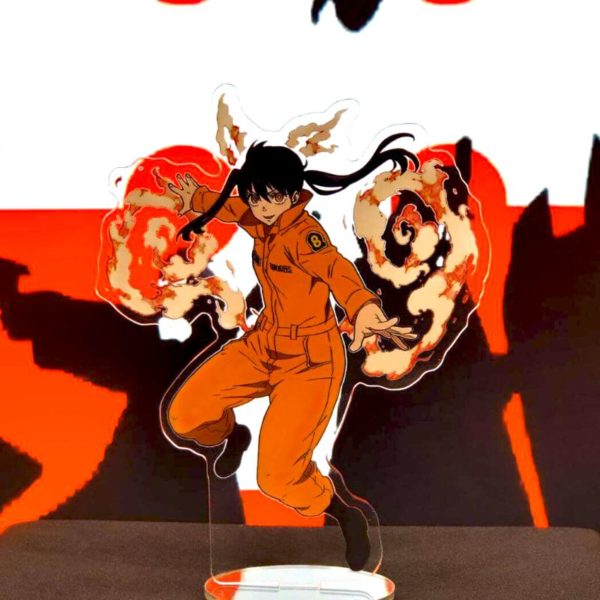 Figura Acrílica Tamaki de Fire force