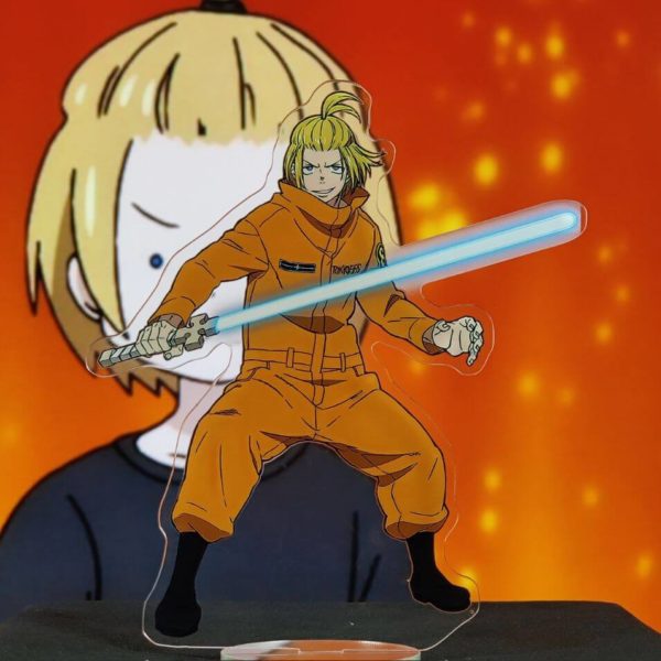 Figura Acrílica Arthur de Fire force