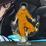 Figura Acrílica Shinra de Fire force