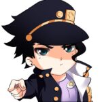 Sticker de vinilo  Jotaro grande