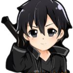 Sticker Kirito pequeño