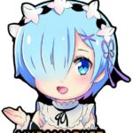 Sticker de vinilo  Rem pequeño