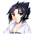 Sticker Sasuke de Naruto  Grande