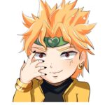 Sticker Dio de Jojo  Grande