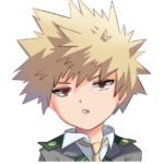Sticker Bakugo de Boku no hero academia Grande