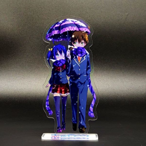 Figura Acrílica de Rikka Takanashi y Togashi Yuuta de la serie Chunibyou