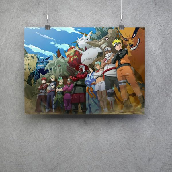 Poster Naruto jinchuriki