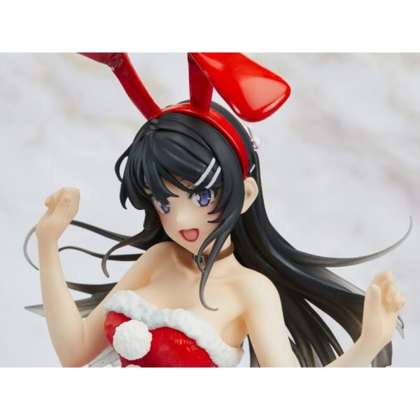 Figura Rascal Does Not Dream of Bunny Girl Senpai Coreful Mai Sakurajima Winter Bunny Ver. - Taito
