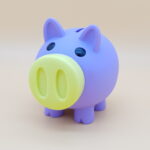 Hucha cerdito kawaii v.3