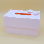 Caja de pañuelos rosa kawaii