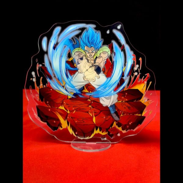 Figura Acrílica de Gogeta SSGSS Dragon Ball Super