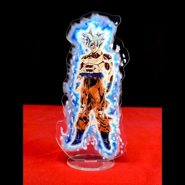 Figura Acrílica de Goku Ultra Instinto Dragon Ball Super