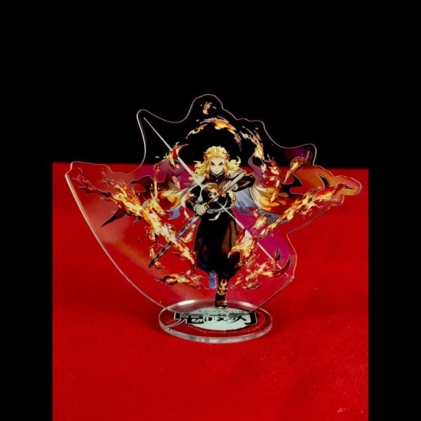 Figura Acrílica de Kyojuro Rengoku Kimetsu no Yaiba