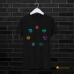 Camiseta Elementos de Genshin Impact