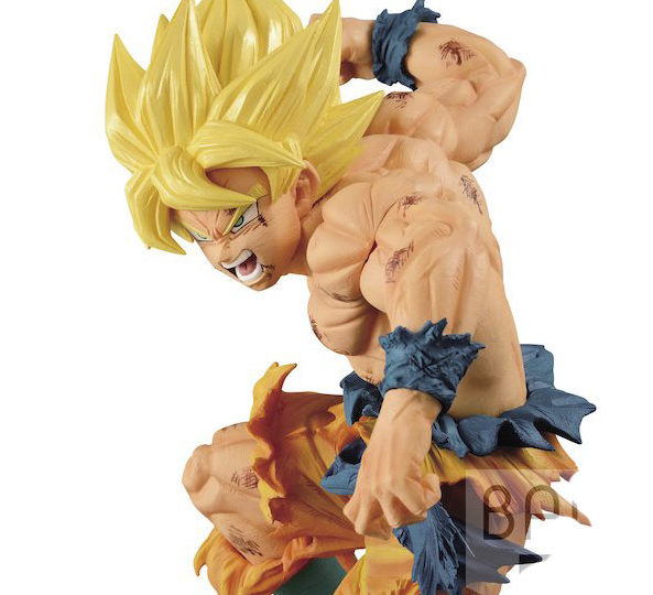 Figura Son Goku Super Sayan match makers Banpresto
