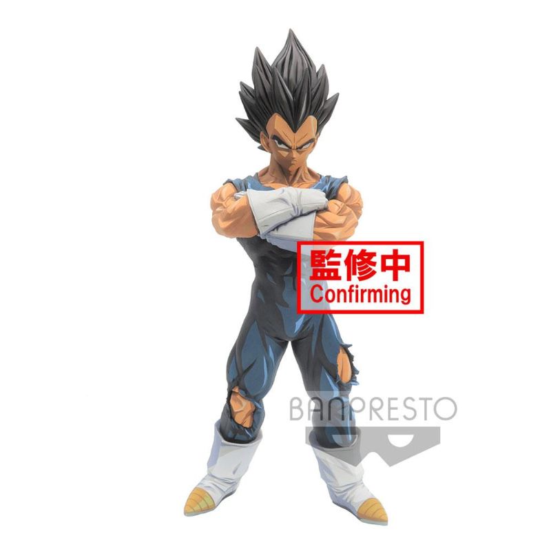 Figura Dragon Ball Z Estatua PVC Grandista nero Vegeta Manga Dimensions - Banpresto
