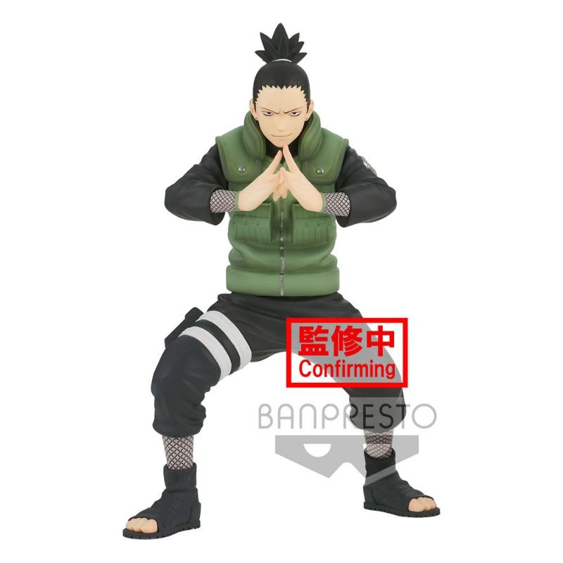 Figura Naruto Shippuden Estatua PVC Vibration Stars Nara Shikamaru - Banpresto