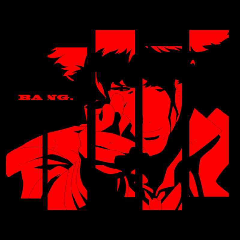 Camiseta de Spike de Cowboy Bebop