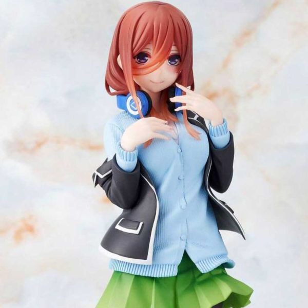 Figura The Quintessential Quintuplets Estatua PVC Miku Nakano 11 cm - Taito