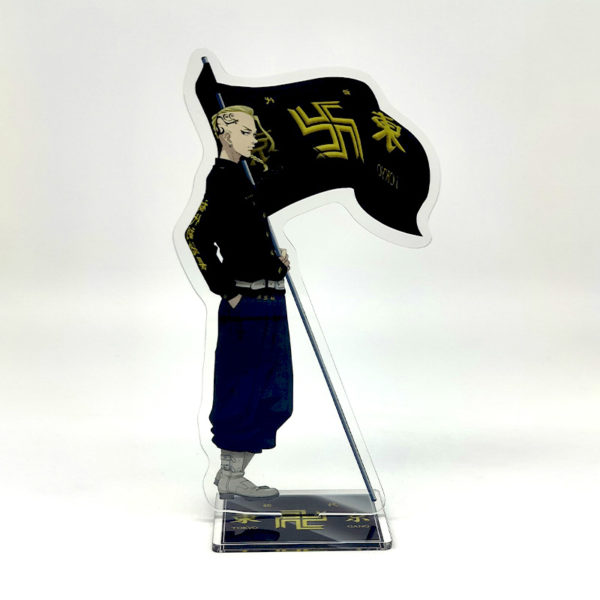 Figura Acrílica de Draken con uniforme de Tokyo Revengers