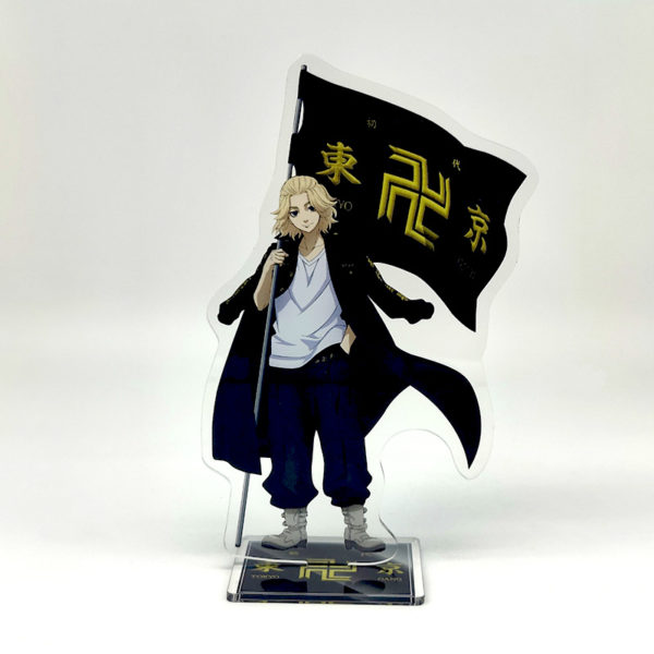 Figura Acrílica de Mikey con uniforme de Tokyo Revengers