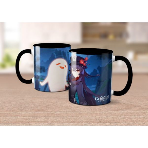 Taza de Hu Tao de Genshin Impact