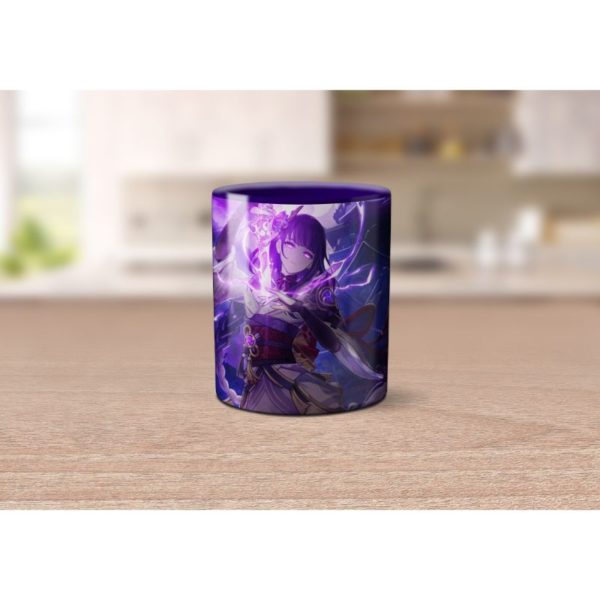 Taza de Shogun Raiden de Genshin Impact