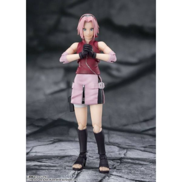 (PRE-VENTA) Figura Naruto Shippuden Figura S.H. Figuarts Sakura Haruno -Inheritor of Tsunade's indominable will- 14 cm