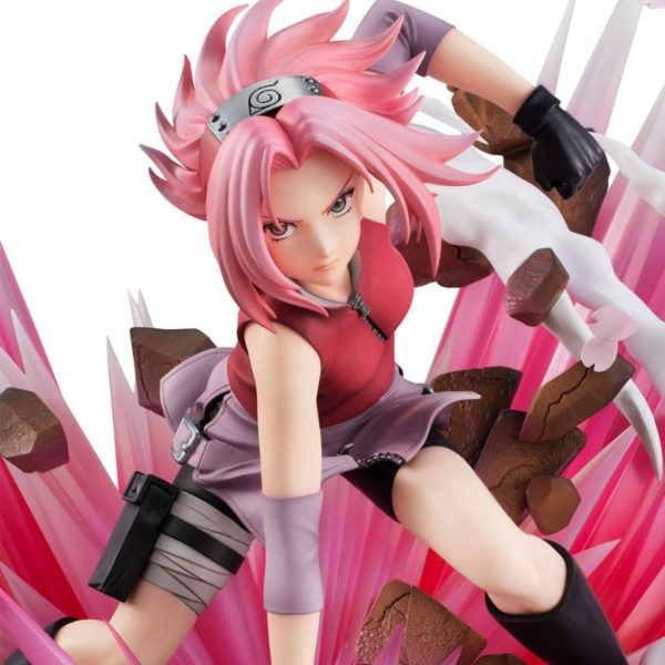 (PRE-VENTA) Figura Naruto Estatua Gals PVC DX Haruno Sakura Version 3 27 cm
