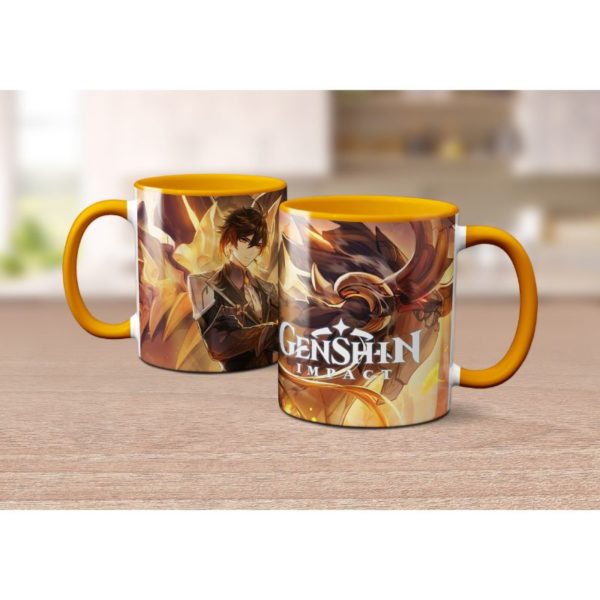 Taza de Zhongli de Genshin Impact