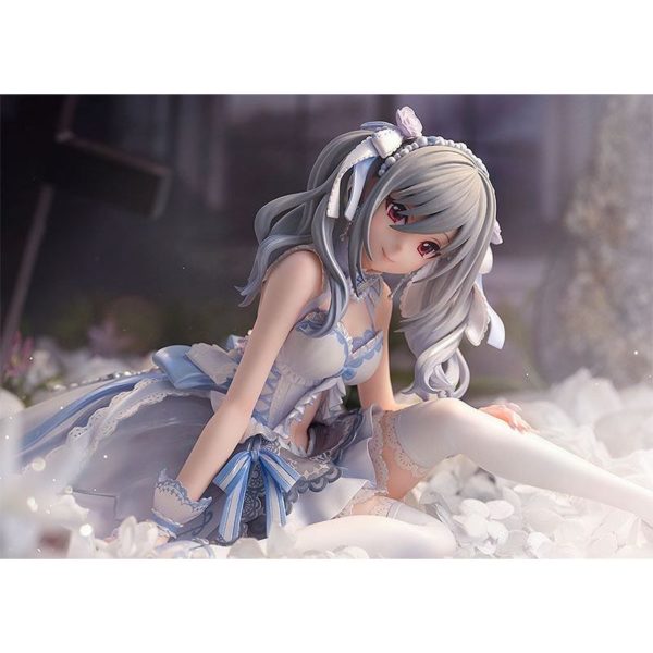 (PRE-VENTA) Figura The Idolmaster Estatua PVC 1/7 Ranko Kanzaki: White Princess of the Banquet Ver. 10 cm