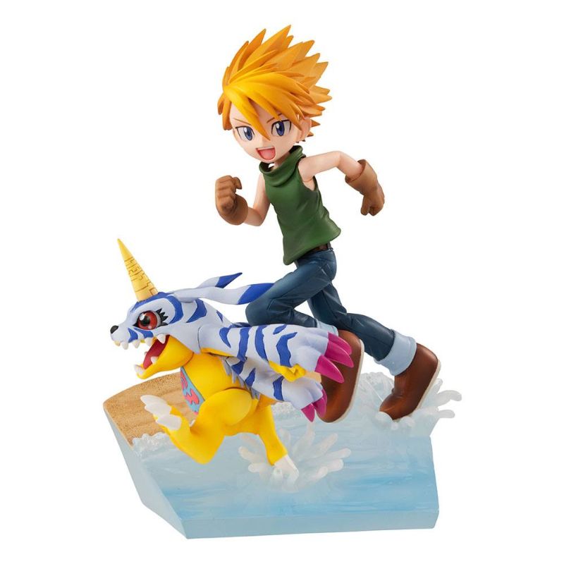 (PRE-VENTA) Figura Digimon Adventure Serie G.E.M. Estatua PVC Yamato Ishida & Gabumon 2022 Ver. 12 cm