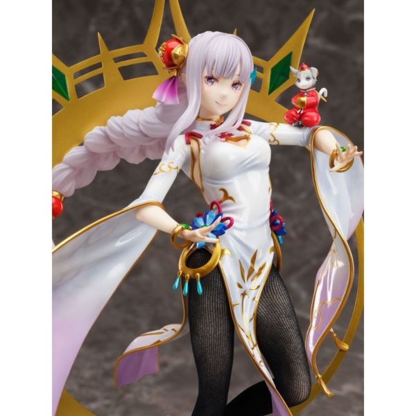 (PRE-VENTA) Figura Re:ZERO -Starting Life in Another World- Estatua PVC 1/7 Emilia China Dress Ver. 38 cm