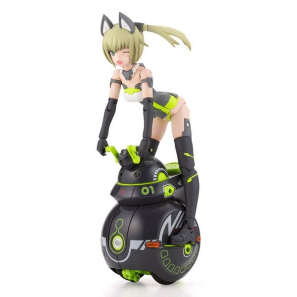 (PRE-VENTA) Figura Frame Arms Girl Maqueta Plastic Model Kit Innocentia (Racer) & Noseru (Racing Specs Ver.) 15 cm