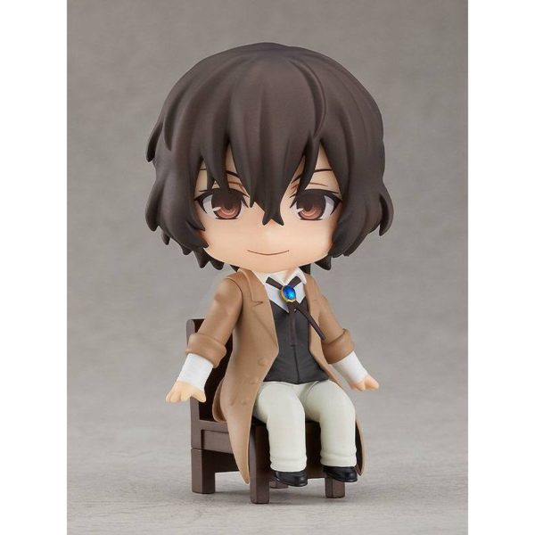 (PRE-VENTA) Figura Bungo Stray Dogs Figura Nendoroid Swacchao! Osamu Dazai 9 cm