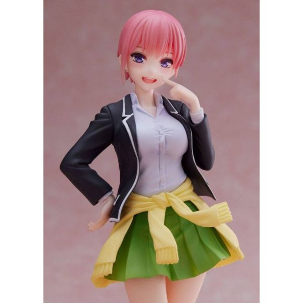 (PRE-VENTA) Figura The Quintessential Quintuplets Estatua Nakano Ichika Uniform Ver. Renewal 20 cm