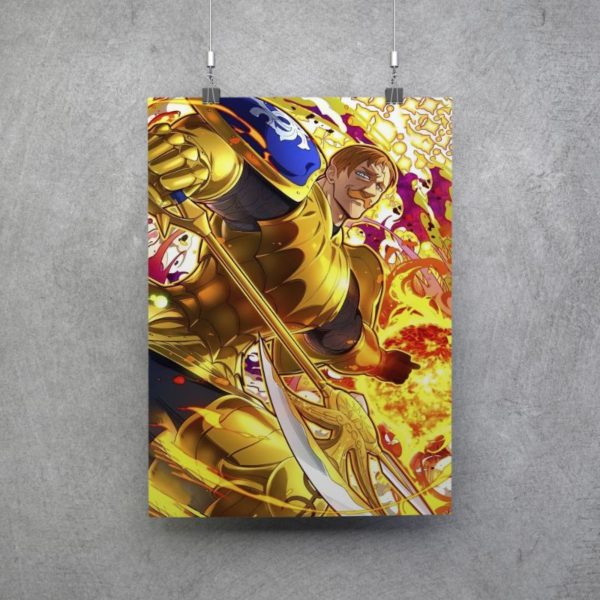 Poster Escanor Nanatsu no Taizai