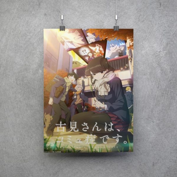 Poster Komi-san wa Komyushou Desu