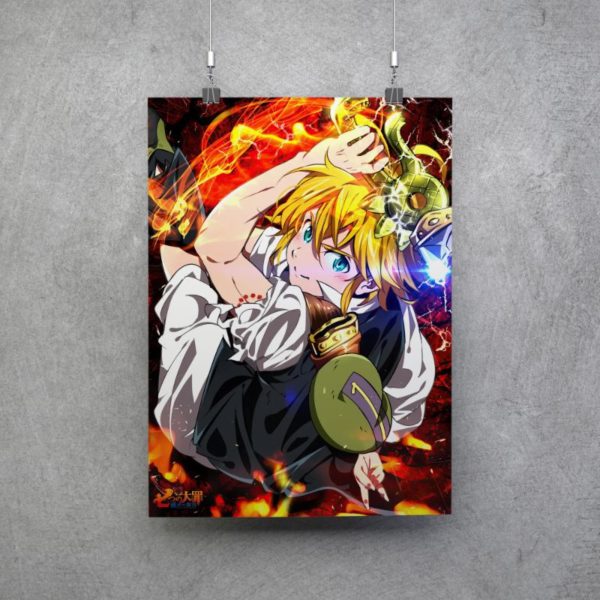 Poster Meliodas Nanatsu no Taizai ver.2