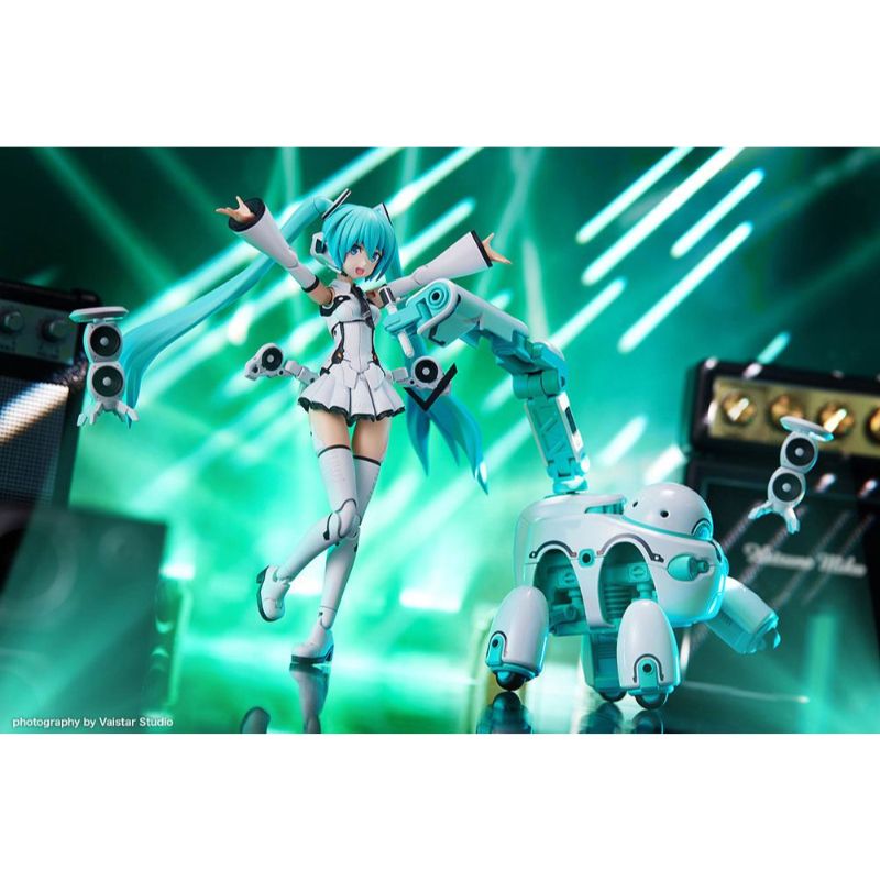 (PRE-VENTA) Figura Hatsune Miku Frame Arms Girl Maqueta Plastic Model Kit Music Girl Hatsune Miku (Maruttoys Ver.) & Tamotu (Miku Ver.) 15 cm